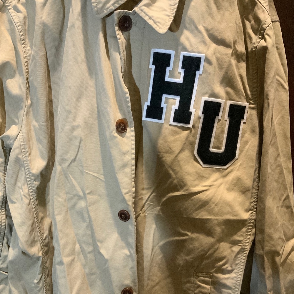 Legacy inspired upcycled trench coat size -xxL